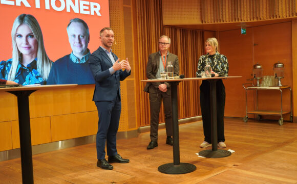 Bild från AI-seminarium januari 2025 hos Almega